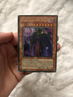 Yu-Gi-Oh Dark Eradicator Warlock SD6-EN001 Ultra Rare 1st Edition - Image 2