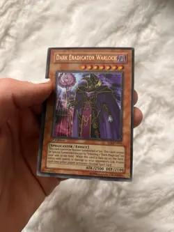 Yu-Gi-Oh Dark Eradicator Warlock SD6-EN001 Ultra Rare 1st Edition - Image 3