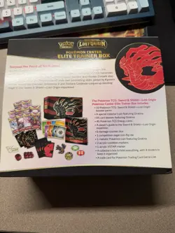 EMPTY Pokemon Center Lost Origin Elite Trainer Box (ETB)/Accessories- No packs - Image 3