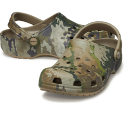 Crocs VEIL Abstract Classic Clog, Camouflage, Men's 7/Women's 9, Casual Wear-New - Image 1