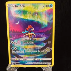 #A Keldeo GG07/GG70 Crown Zenith Galarian Gallery Pokemon TCG Card Water Type - Image 2