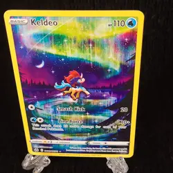 #A Keldeo GG07/GG70 Crown Zenith Galarian Gallery Pokemon TCG Card Water Type - Image 4