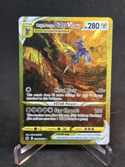 Pokemon TCG Crown Zenith Origin Forme Dialga VSTAR GG68/GG70 Secret Rare - Image 1