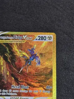 Pokemon TCG Crown Zenith Origin Forme Dialga VSTAR GG68/GG70 Secret Rare - Image 5