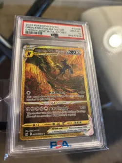 2023 Pokemon Origin Forme Dialga VSTAR Secret Rare GG68/GG70 Crown Zenith PSA 10 - Image 3