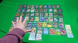 insane MEGA Pokemon Lot of 62+ Cards - pogo - Foils - V's #pok4 - Image 1