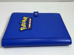 Pokemon Trading Card Game Ultra Pro 4-Pocket Premium Snap Binder Blue - Image 4