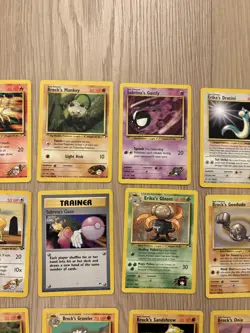 Pokemon WOTC TCG Gym Bundle Rare Cards Great Condition 24 Cards - Image 3