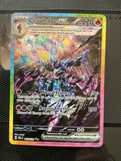 Ceruledge EX 147/131 - Prismatic Evolutions - Pokemon Card Mint Condition - Image 5