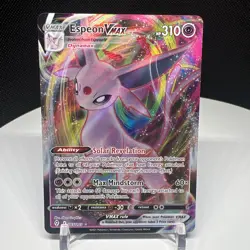 Pokemon TCG Espeon VMAX 065/203 Holo Rare Card Evolving Skies - Image 1