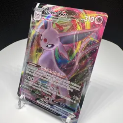 Pokemon TCG Espeon VMAX 065/203 Holo Rare Card Evolving Skies - Image 2