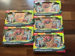 Pokemon TCG Incineroar ex and Torterra ex Special Collection Box - Lot of 5 - Image 1