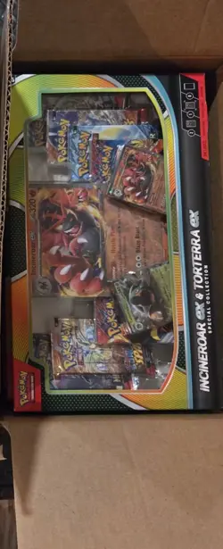 Pokemon TCG Incineroar ex and Torterra ex Special Collection Box - Lot of 5 - Image 2
