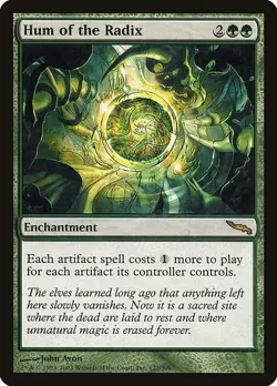 Hum of the Radix 1x MtG Mirrodin MRD SP/NM - Image 1