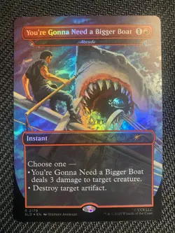 You're Gonna Need a Bigger Boat Foil Secret Lair Jaws Instant 2179 - Image 1