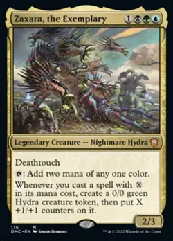 MTG Dominaria United Commander - Zaxara, the Exemplary - Image 1