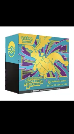 Ascended Heroes Pokemon Center ETB & Booster Bundle CONFIRMED PRESALE - Image 1