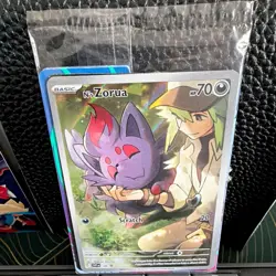 N's Zorua SVP 189 Promo Pokemon TCG - SEALED - Image 1