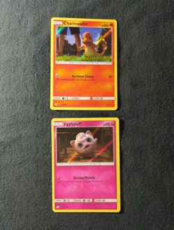 Pokemon TCG, Detective Pikachu 4 Card Holo Lot Charmander Magikarp & More LP - Image 3