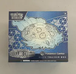 Pokemon Center Stellar Crown Elite Trainer Box ETB - Image 1