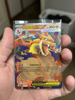 Pokemon Mega Charizard Y Ex Mega Evolutions- Ascended Heros 022/217 NM PSA 10! - Image 1