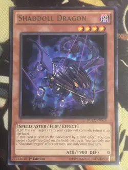 Yugioh: Shaddoll Dragon - DUEA-EN026 - Rare - 1st Edition - NM - Image 1