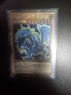 Blue-Eyes White Dragon RA04-EN108 Quarter Century Secret Rare Alt Art YuGiOh - Image 1