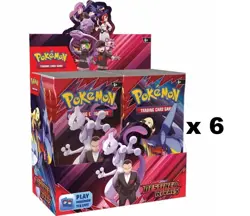 Pokemon TCG Destined Rivals BOOSTER BOX CASE Factory Sealed 6 Box - Image 1