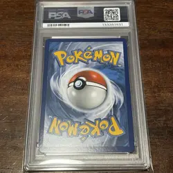 2019 POKEMON SUN & MOON UNIFIED MINDS #35 SLOWPOKE & PSYDUCK GX Tag Team PSA 9 - Image 2