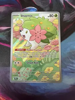 Shaymin (185/182) - Illustration Rare - Destined Rivals - Pokemon TCG SV:10 - Image 1
