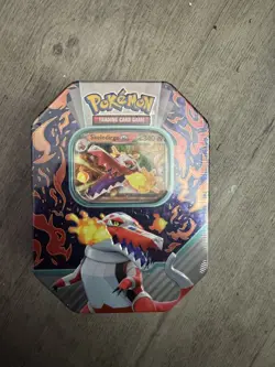 Pokemon TCG Paldea Partners Tin Skeledirge Ex 4 x Boosters - New Sealed - Image 1