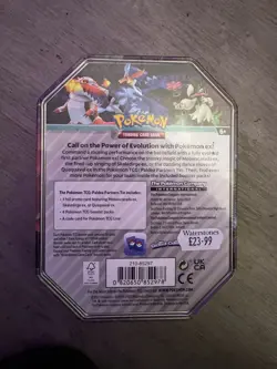 Pokemon TCG Paldea Partners Tin Skeledirge Ex 4 x Boosters - New Sealed - Image 3