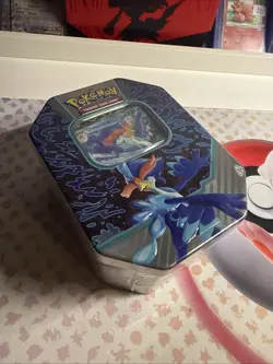 Pokemon TCG Quaquaval Ex Paldea Partners Tin New & Sealed - Image 5