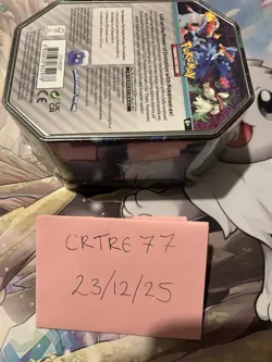 Pokemon TCG Quaquaval Ex Tin Paldea Partners New Factory Sealed 4 Boosters UK - Image 3