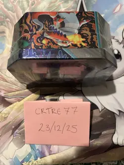 Pokemon TCG Quaquaval Ex Tin Paldea Partners New Factory Sealed 4 Boosters UK - Image 5