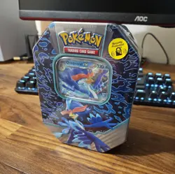 Pokemon TCG Tin - Paldea Partners - Quaquaval ex - Brand New Sealed - Image 1