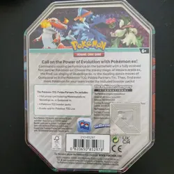 Pokemon TCG Paldea Partners Tin Quaquaval Ex 4 x Boosters - New Sealed - Image 2