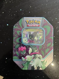 Pokemon TCG Paldea Partners Meowscarada EX Tin - New & Sealed - Image 1
