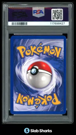 2000 POKEMON TEAM ROCKET FIRST EDITION #13/82 DARK VILEPLUME HOLO PSA 8 - Image 2