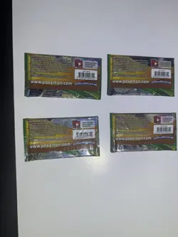 Pokemon XY Roaring Skies Booster Pack Art Set (4 Packs) Sealed - Image 2