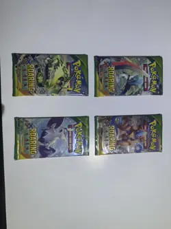 Pokemon XY Roaring Skies Booster Pack Art Set (4 Packs) Sealed - Image 3