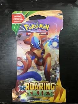 Pokemon XY Roaring Skies Booster Sleeved Blister Pack Art Set (4 Packs) Sealed - Image 4