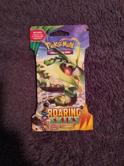 1 x Random Pokemon XY Roaring Skies Blister Booster Pack Factory Sealed Minty - Image 1