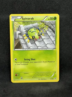 Spinarak 5/98 XY - Ancient Origins Regular - Pokemon Card HP - Image 1