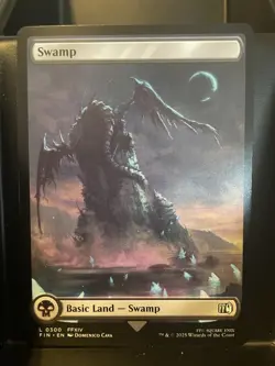 Swamp #300 FULL ART NM/M Final Fantasy MTG Magic Land Card - Image 1