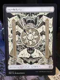 Plains FULL ART #267 NM/M Phyrexia All Will Be One MTG Magic Card - Image 1