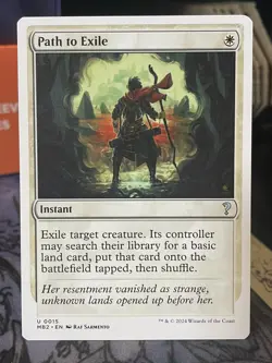 Path to Exile White Border Mystery Booster 2 MTG Magic Card - Image 1