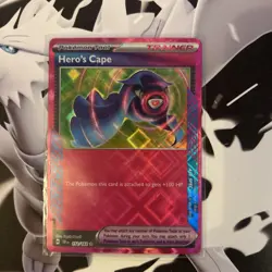 Pokemon TCG Hero's Cape Ace Spec Temporal Forces Card 152/162 NM/M Condition - Image 1