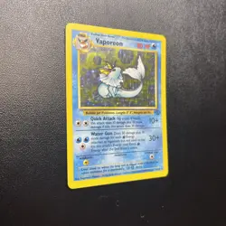 Pokemon TCG Vaporeon Jungle Set Holo Card 12/64 - Image 2