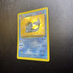 Pokemon TCG Vaporeon Jungle Set Holo Card 12/64 - Image 3